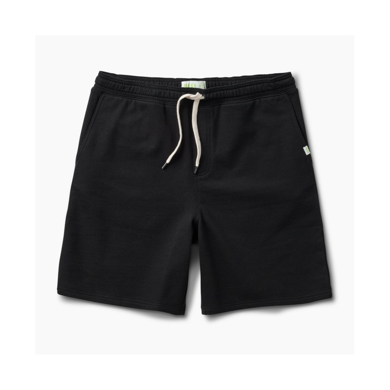 REEF Mens Wade Drawstring Shorts Black Large