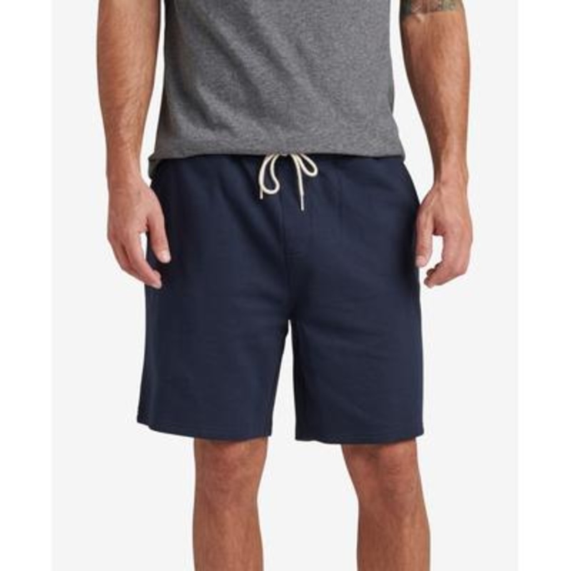 REEF Mens Wade Fleece Shorts Navy Blue XL