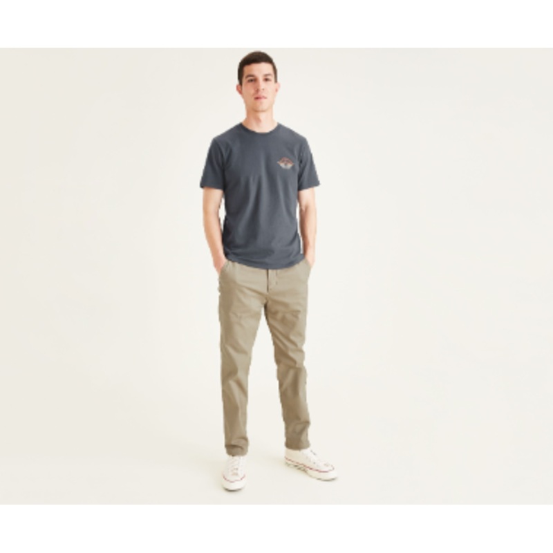 Dockers Mens Original Chinos Straight Tapered Fit Tan 32 x 32