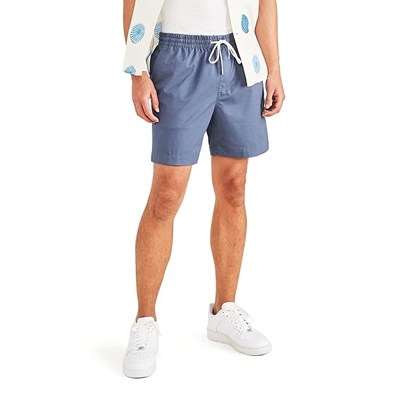 Dockers Mens Playa Straight Fit Shorts Vintage Indigo Small