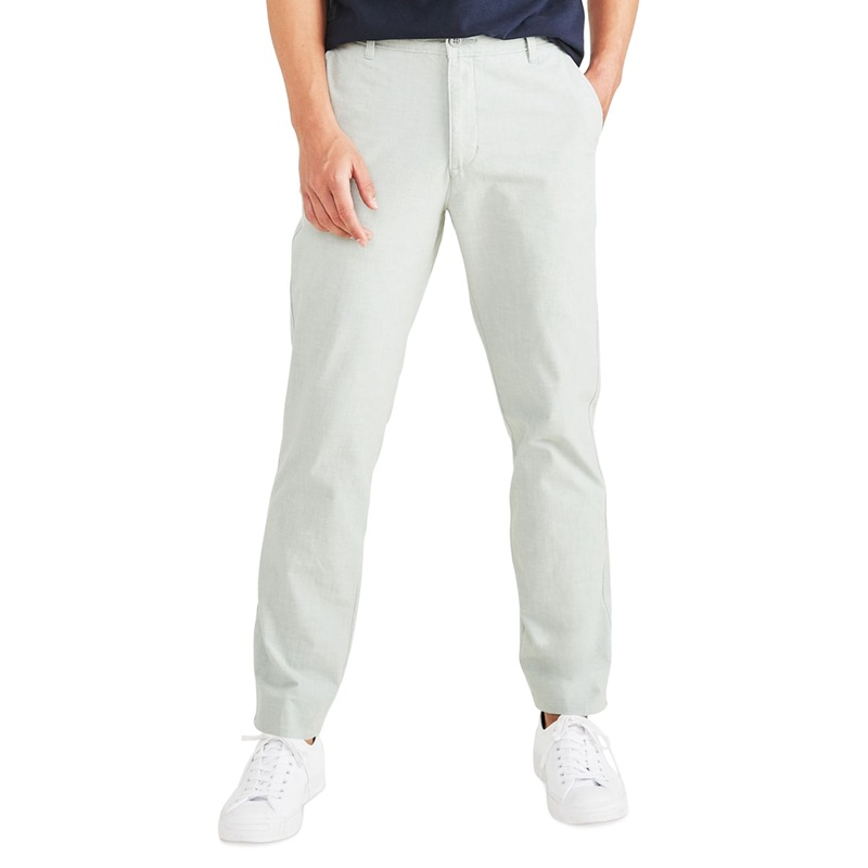 Dockers Mens Slim-Fit Smart 360 Flex Chino Pants Ash Grey 36 x 29