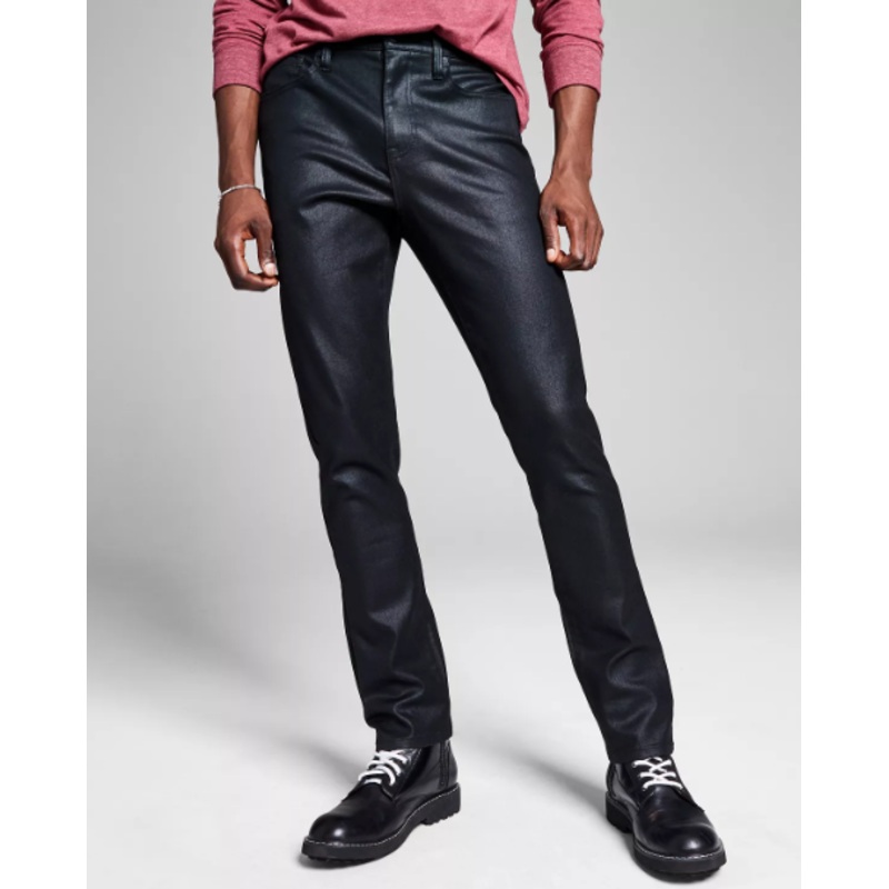 AND NOW THIS Mens Slim Fit Maximum Stretch Jeans Black 34 x 32