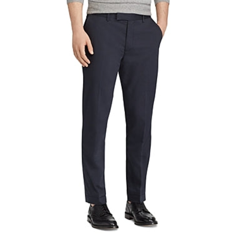 POLO RALPH LAUREN Men's Straight Fit Chino Pants 42 x 32 Navy Blue Khakis