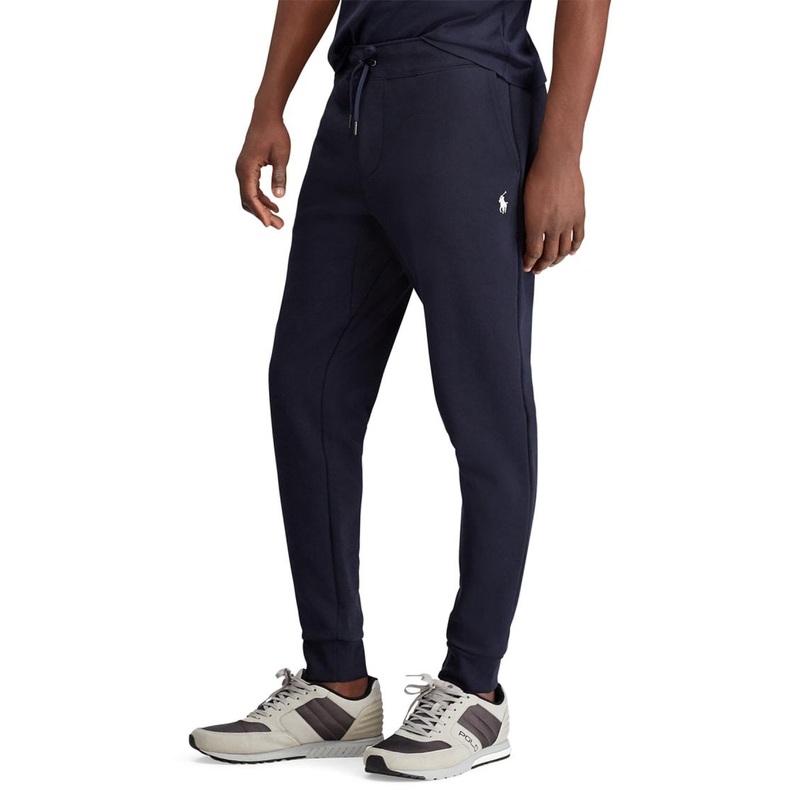 Polo Ralph Lauren Mens Double-Knit Jogger Pants Navy Medium