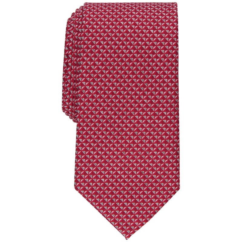Perry Ellis Red Serrano Mini Neat Tie Red One Size Necktie