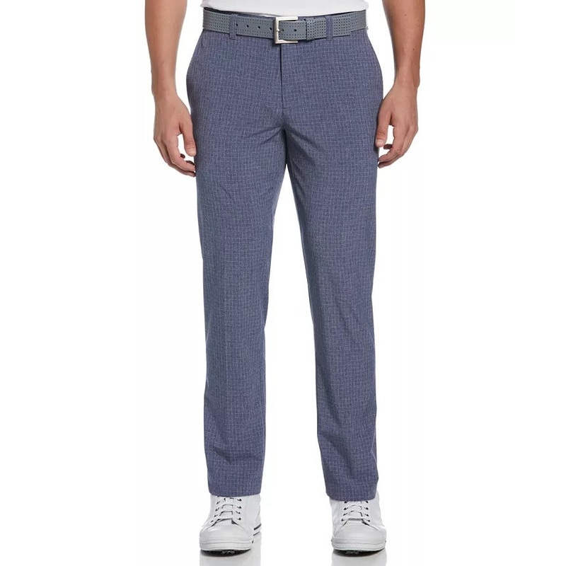 PGA TOUR Men's Flat Front Heathered Grey Golf Pants 30 x 30