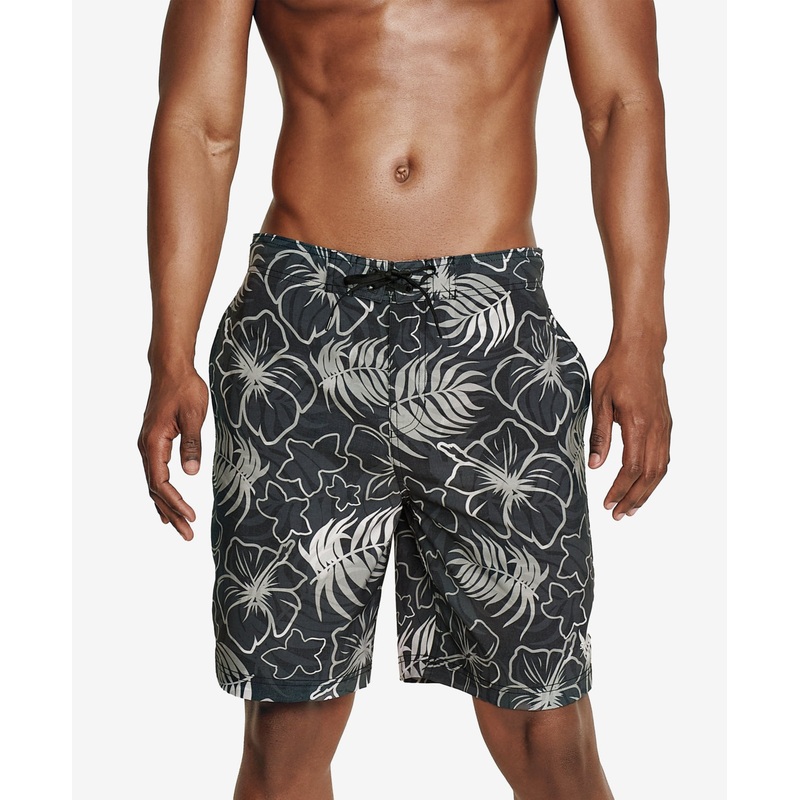 SPEEDO Men's Bright Blend Bondi Board Shorts Black Small