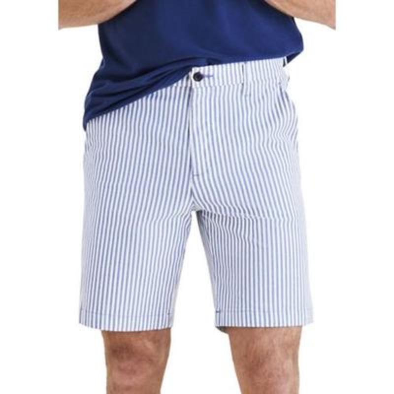 Dockers Mens Ultimate Stretch Solid Striped Shorts  32" Waist