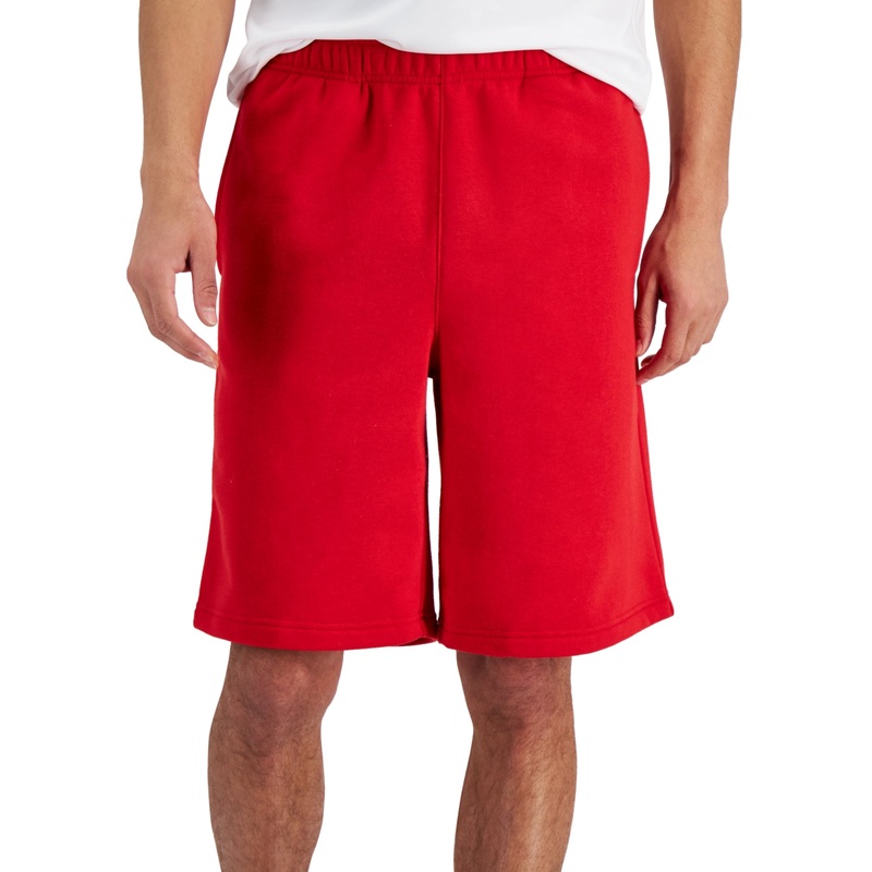 ID Ideology Men's Fleece Shorts Licorice Red Small