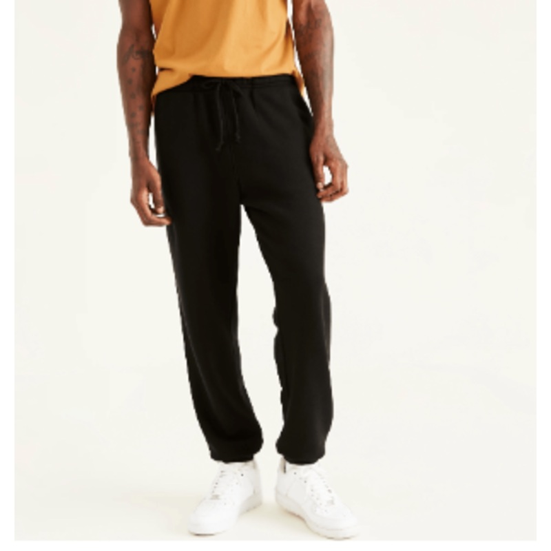 Dockers Mens Sport Sweatpants Black 2XL
