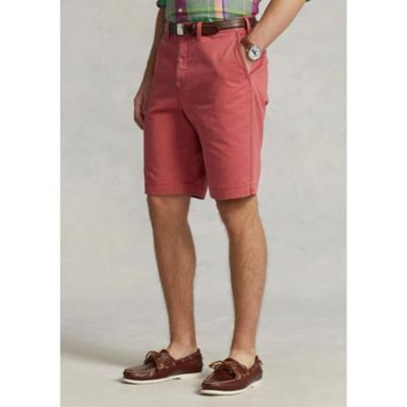 Polo Ralph Lauren Mens 10" Relaxed Fit Twil Shorts Chili Pepper 42" Waist