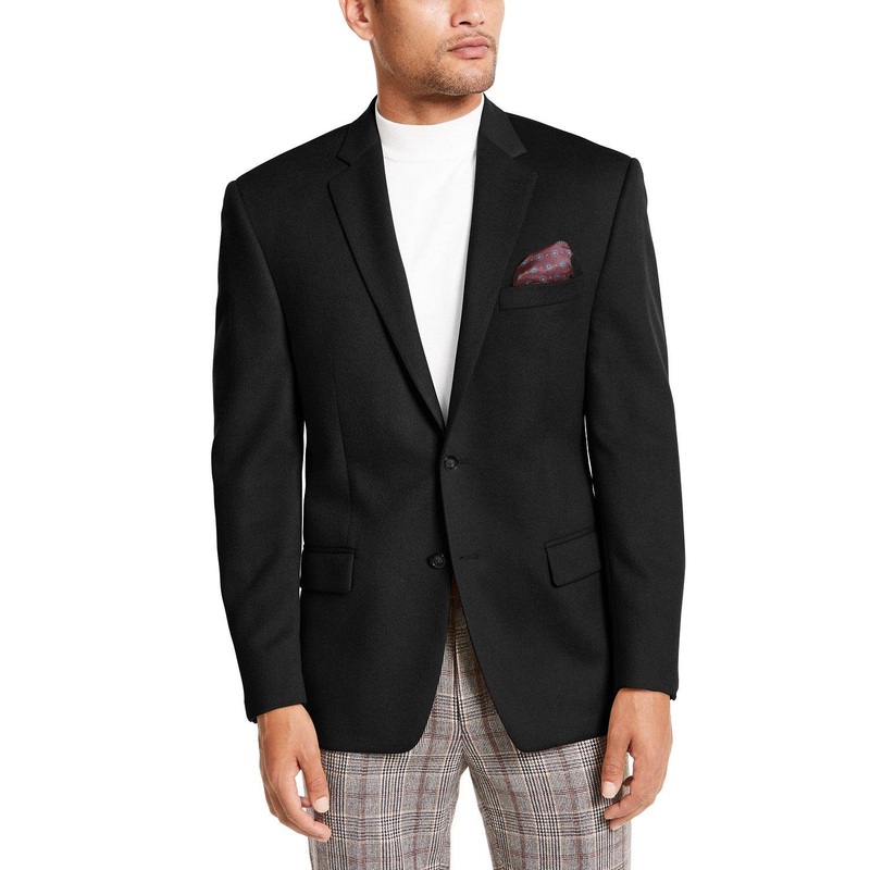 Lauren Ralph Lauren Men's Classic Fit Sport Coat Black 38S