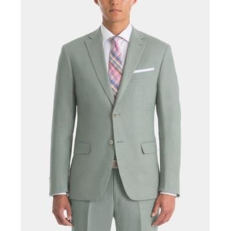 Ralph Lauren Men's Ultra Flex Classic Fit Suit Jacket Sage Green 42S