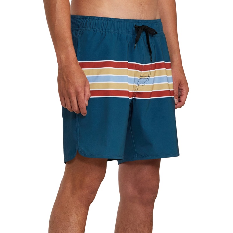 RVCA Mens Eastern Elastic Stretch Board Shorts Duck Blue 2XL XXL