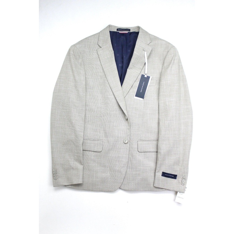 Tommy Hilfiger Men's Tan Regular Weave Sport Coat 38R