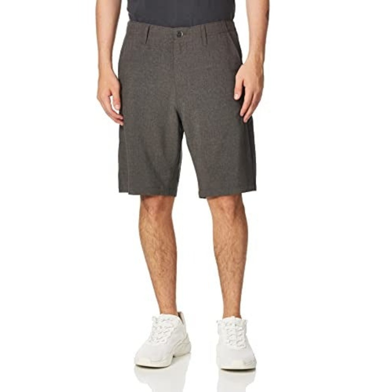Volcom Men's Kerosene 21" Hybrid Chino Shorts Size 29 Charcoal Grey