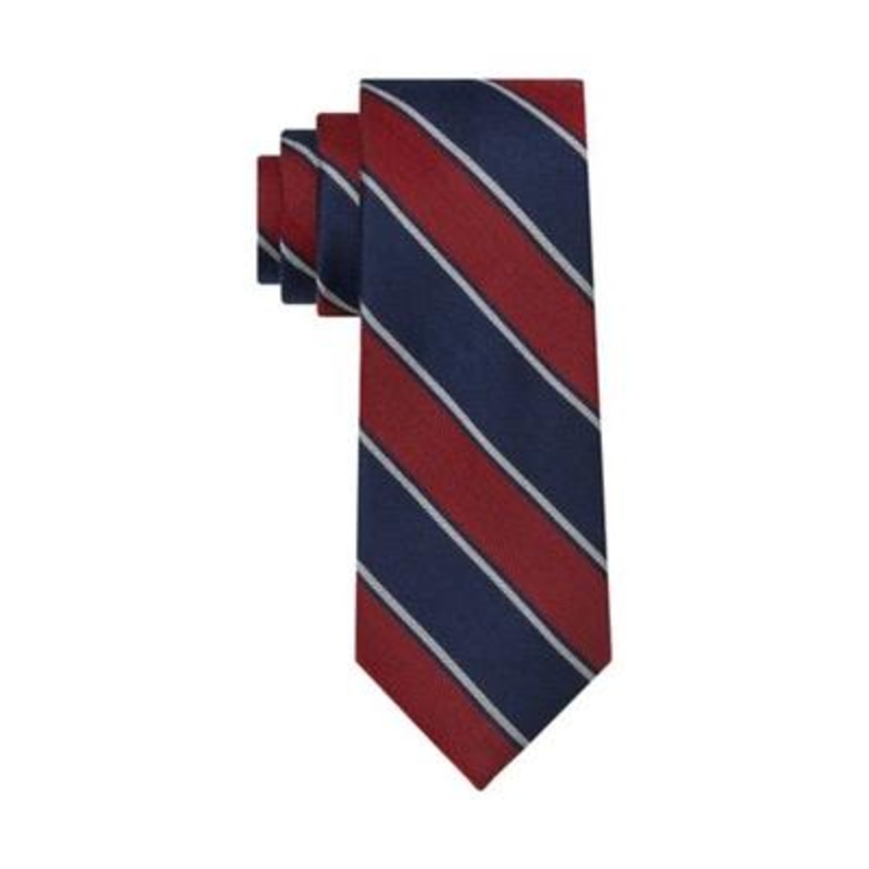 Lauren Ralph Lauren Mens Stripe Tie Red Multi
