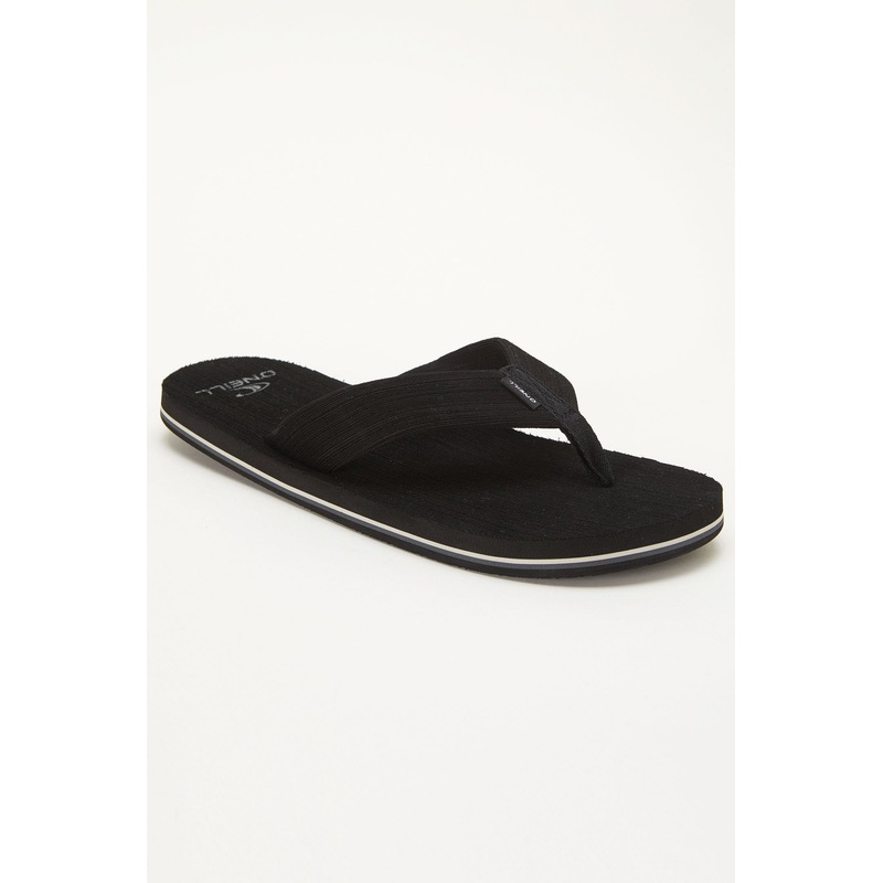 O'Neill Phluff Daddy Sandals Men's Black Size 7 Flip Flops