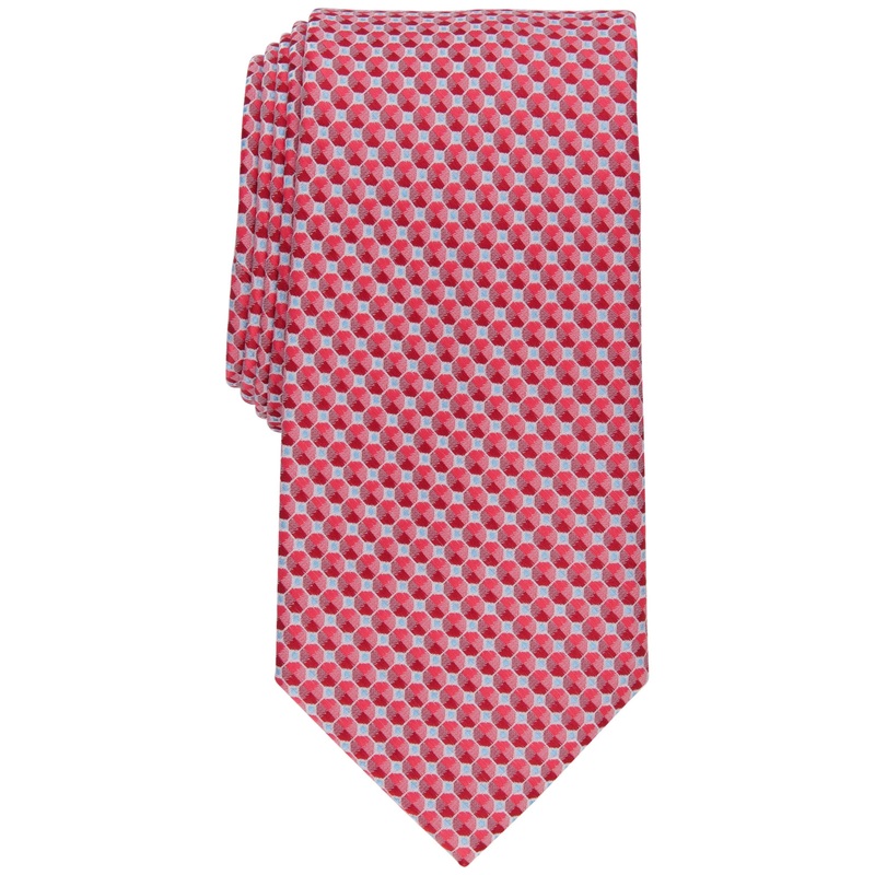 Perry Ellis Mens Vidale Tie Red