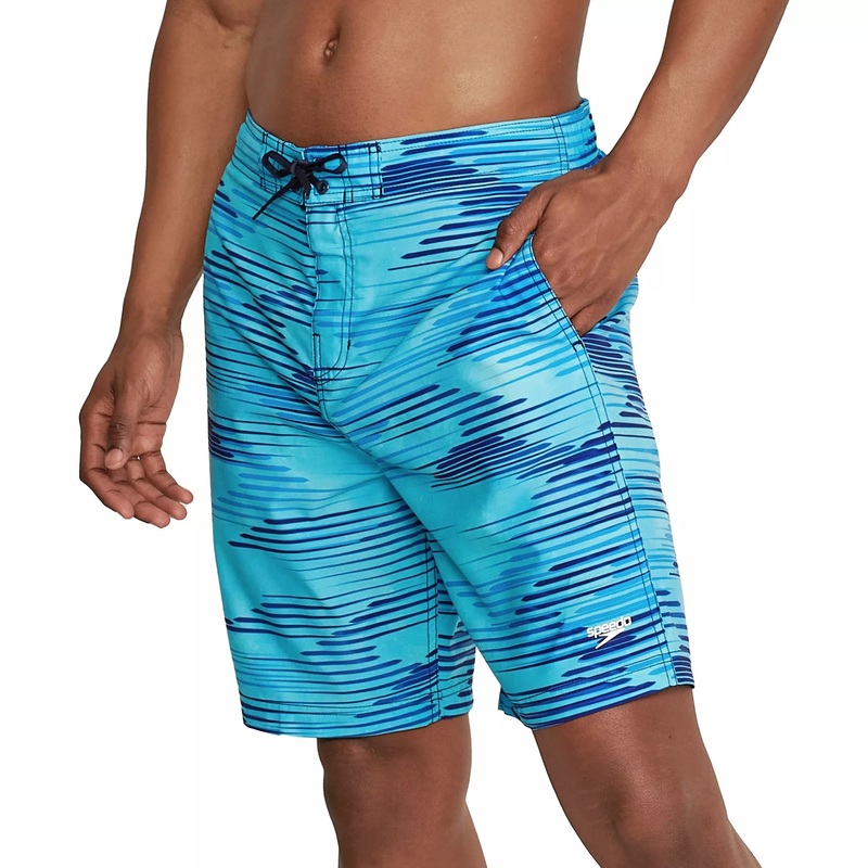 Speedo Men's Bondi 20 Boardshorts Size Small Blue Swimsuit Shorts