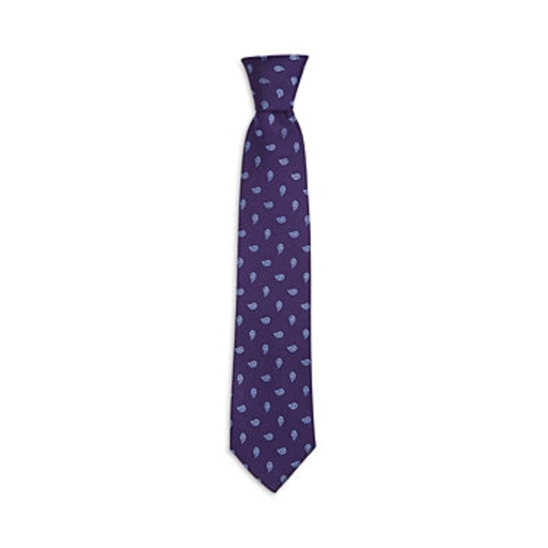 The Men's Store at Bloomingdales Men's Scattered Paisley Purple Tie OS Necktie