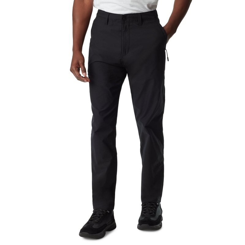 Bass Outdoor Men Straight fit Casual Pants 40 / 29 Black Solid