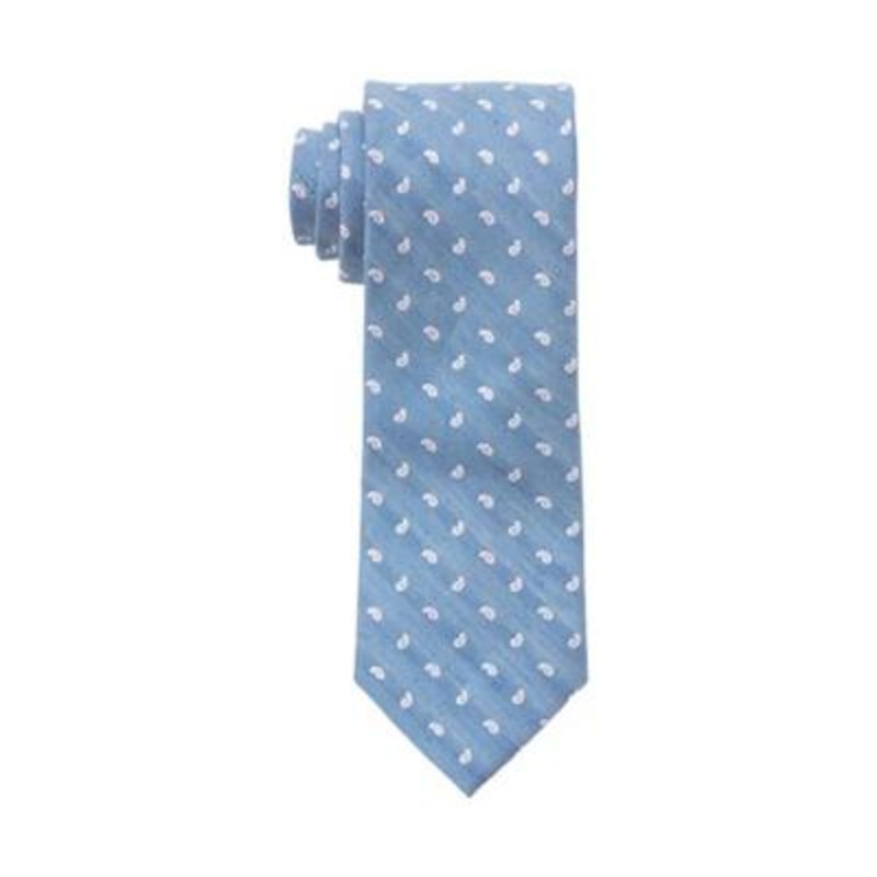 Lauren Ralph Lauren Men Slim Tie Pines Blue Pink ONE SIZE