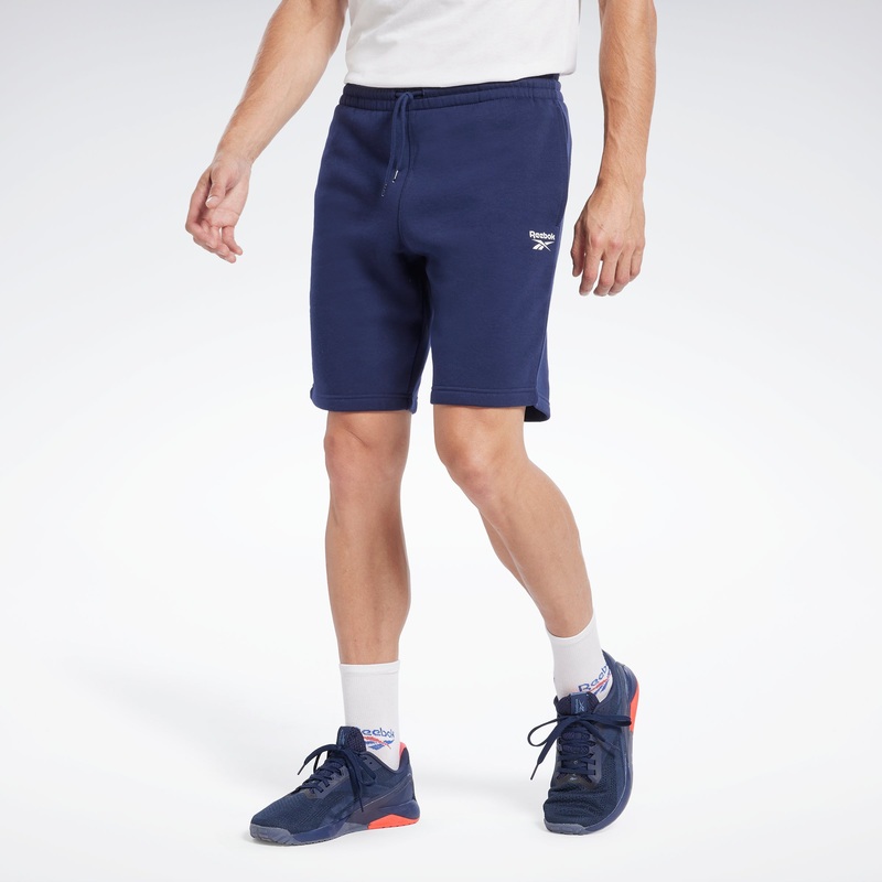 REEBOK Men Regular fit Athletic Shorts XL / 7.5 Blue Solid
