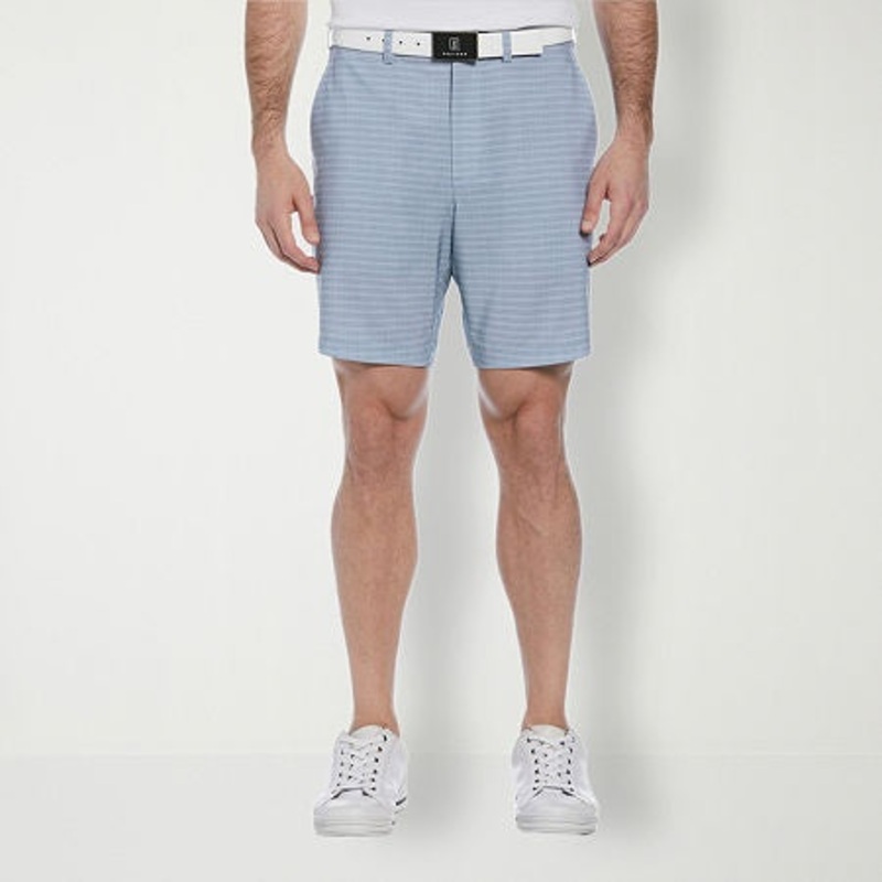 Pga Tour Men Regular fit Golf Shorts 32 / 8 Grey Check